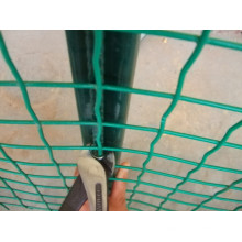 Powder Coated Tejido Color Verde Euro Fence